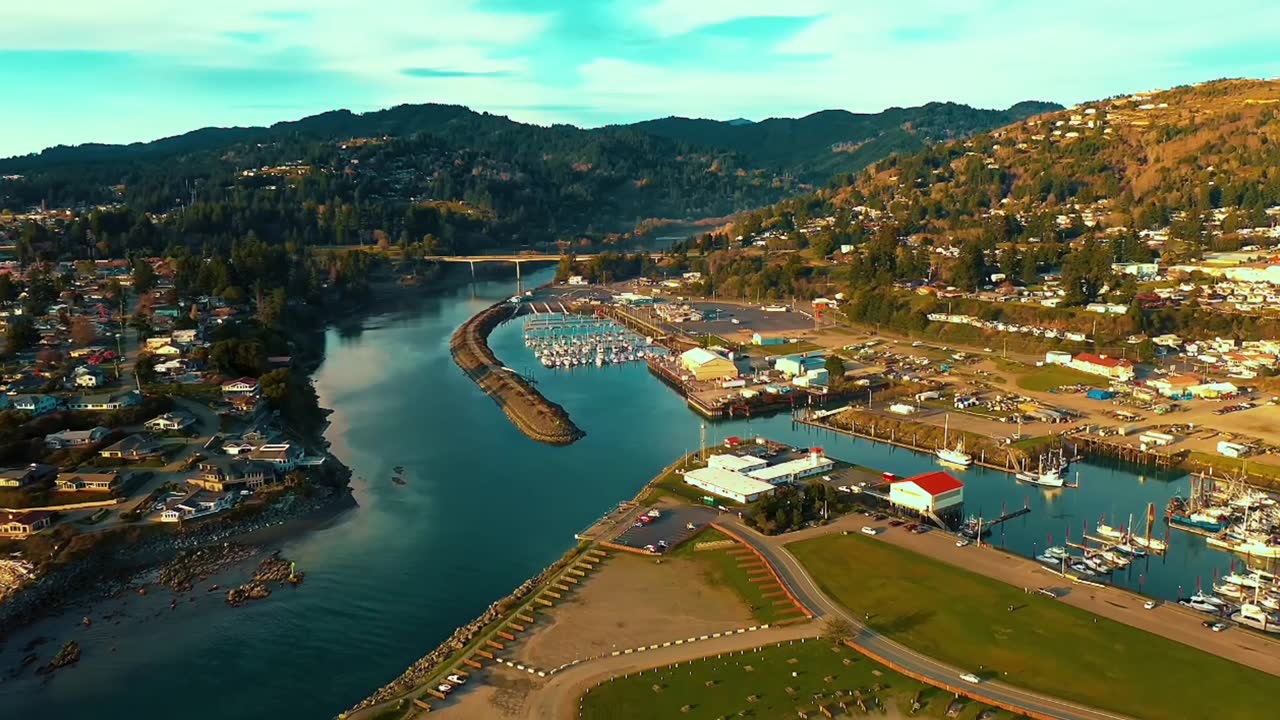 Brookings, Oregon coastline